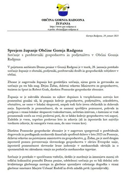 Sprejem županje Občine Gornja Radgona - srečanje s predstavniki gospodarstva in podjetništva v občini 1